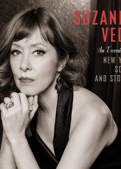 the album cover for Suzanne Vega - Evening Of New York Songs & Stories - Clear [Clear Vinyl]