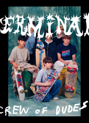 the album cover for Whitmer Thomas - Terminal Crew Of Dudes [Margarita Piss Yellow]