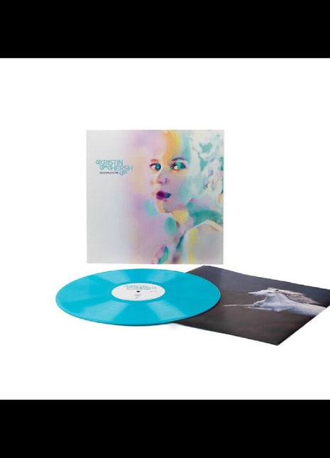 the album cover for Kristin Hersh - Sugar On Blackstone - Light Blue Vinyl (Blue)