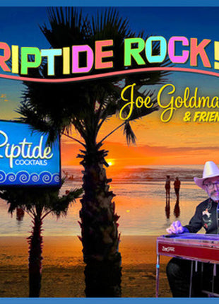 the album cover for Joe Goldmark - Riptide Rock!