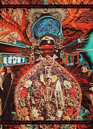the album cover for Well - Flames Ran Like Living Animals [180 Gram]