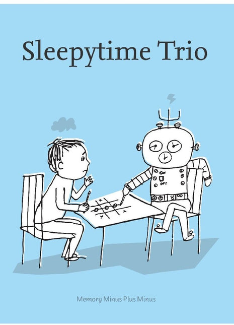 the album cover for Sleepytime Trio - Memory Minus Plus Minus - Clear Vinyl [Clear Vinyl]