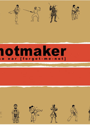 the album cover for Shotmaker - Mouse Ear [Forget-Me-Not] - Tricolor Splatter