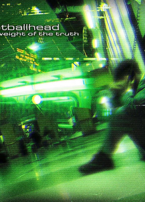 the album cover for Footballhead - Weight Of The Truth - Green Smoke Vinyl [Colored Vinyl]