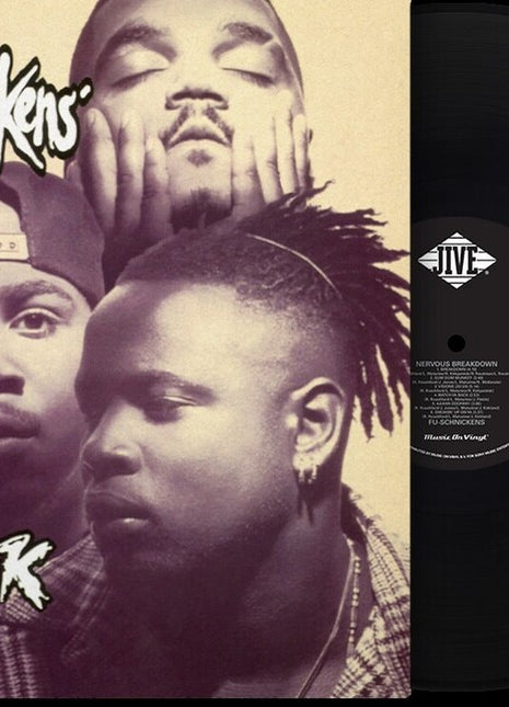the album cover for Fu-Schnickens - Nervous Breakdown (Blk) [180 Gram] (Hol)