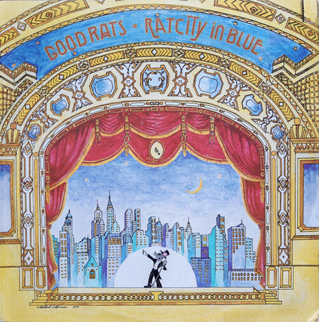 Good Rats : Ratcity In Blue (LP, Album, San)