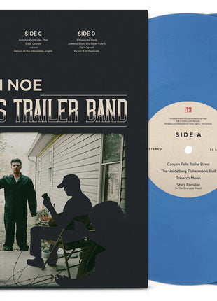 the album cover for Ian Noe - Canyon Falls Trailer Band [Indie Exclusive Opaque Blue]