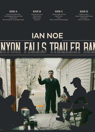 the album cover for Ian Noe - Canyon Falls Trailer Band