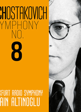 the album cover for Frankfurt Radio Symphony - Shostakovich: Sym No. 8 (Complete Syms Vol. 2)
