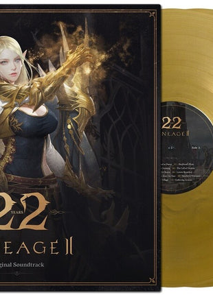 the album cover for Bill Brown  (Colv) (Gate) (Gol) - Lineage Ii - 22 Years - O.S.T. [Colored Vinyl] (Gate) (Gol)