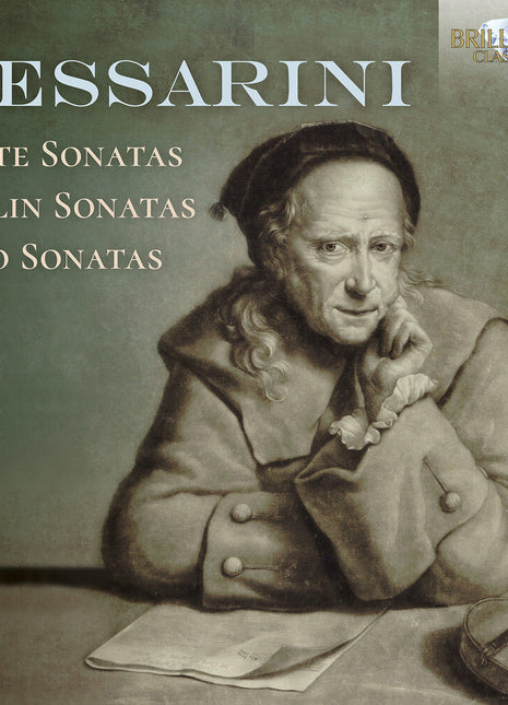 the album cover for Valerio Losito - Tessarini: Flute Sons Vn Sons & Trio Sonatas