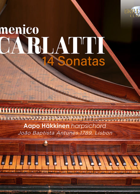 the album cover for Aapo Hakkinen - Domenico Scarlatti: 14 Sonatas