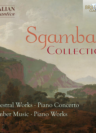 the album cover for Federica Gaia Caporiccio - Sgambati Collection (Italian Romantics Series)