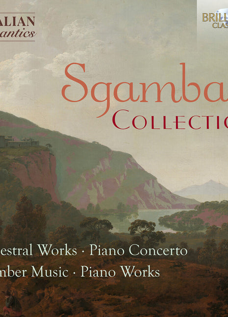 the album cover for Federica Gaia Caporiccio - Sgambati Collection (Italian Romantics Series)