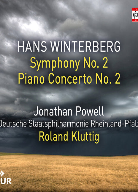 the album cover for Jonathan Powell - Hans Winterberg: Pno Con No. 2: Sym No. 2