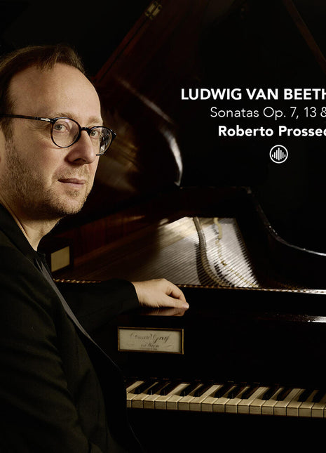 the album cover for Roberto Prosseda - Sonatas Op. 7 13 & 49
