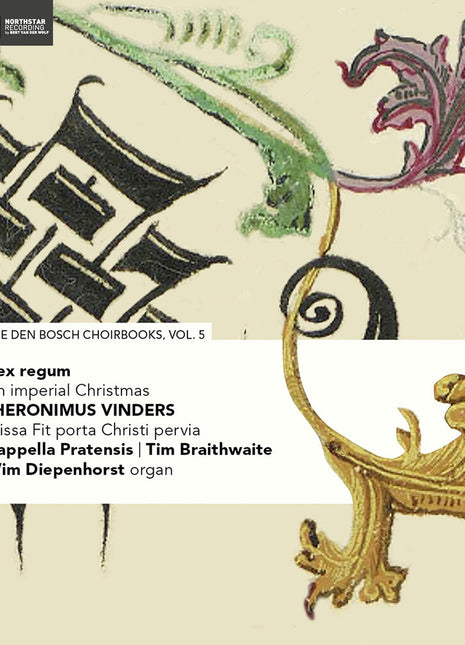 the album cover for Tim Braithwaite - Rex Regum - An Imperial Christmas - Den Bosch