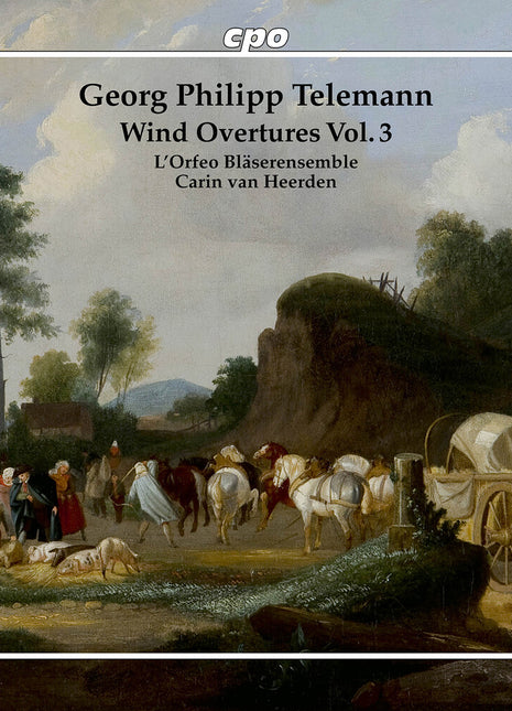 the album cover for L'Orfeo Blaserensemble - Wind Overtures Vol. 3