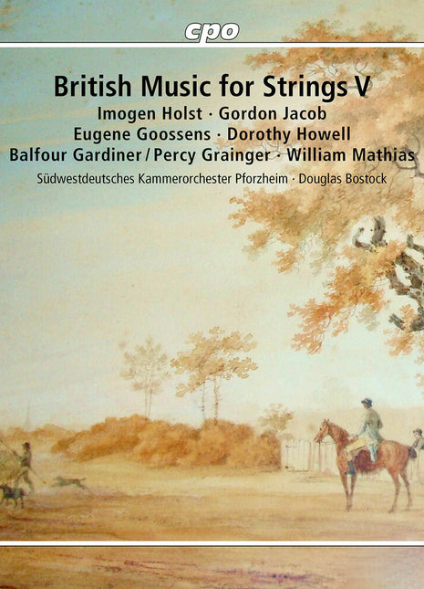the album cover for Sudwestdeutsches Kammerorchester Pforzheim - British Music For Strings Vol. 5