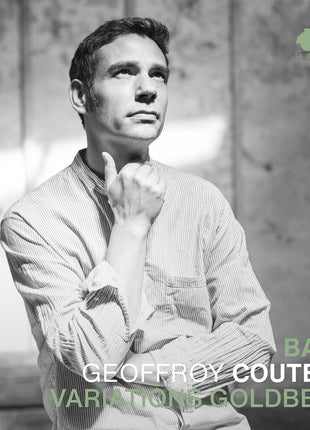 the album cover for Geoffroy Couteau - J. S. Bach: Goldberg Variations