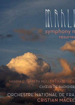 the album cover for Orchestre National De France - Mahler: Sym No. 2 Resurrection