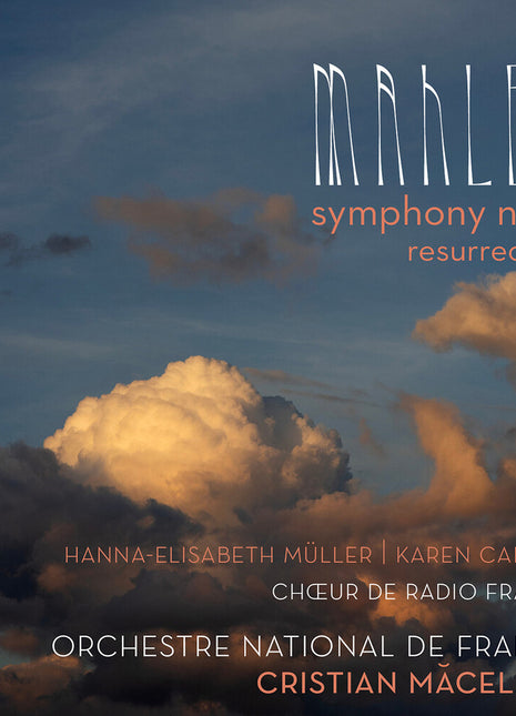 the album cover for Orchestre National De France - Mahler: Sym No. 2 Resurrection