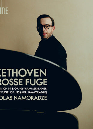 the album cover for Nicolas Namoradze - Beethoven: Grosse Fuge