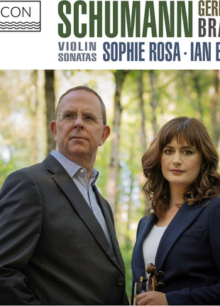 the album cover for Sophie Rosa - Schumann: Violin Sonatas