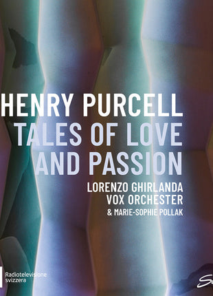 the album cover for Vox Orchester - Henry Purcell: Tales Of Love & Passion