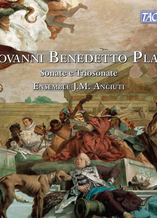 the album cover for J.M.,Ensemble - Platti: Sonate E Triosonate