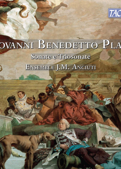the album cover for J.M.,Ensemble - Platti: Sonate E Triosonate