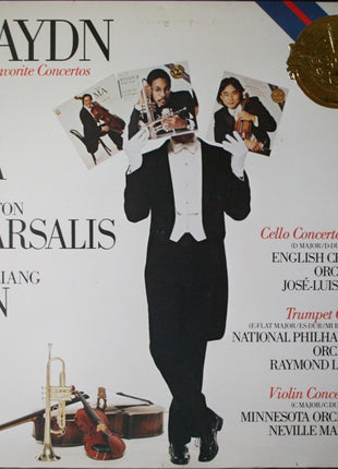 Joseph Haydn / Yo-Yo Ma ■ Wynton Marsalis ■ Cho-Liang Lin : Three Favorite Concertos (LP, Comp)
