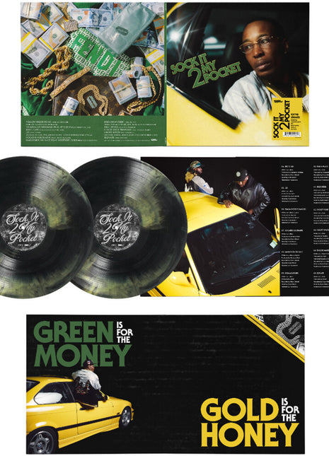 the album cover for Rome Streetz - Sock It 2 My Pocket [Gunpowder Black & Yellow]