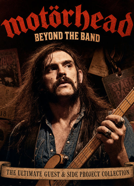 the album cover for Motörhead - Beyond The Band - Ultimate Guest & Side Project