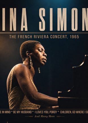 the album cover for Nina Simone - French Riviera Concert 1965