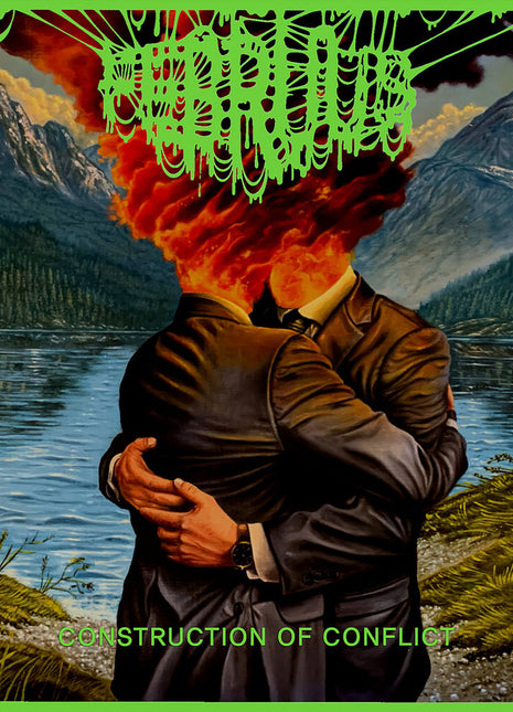 the album cover for Februus - Construction Of Conflict (Uk)
