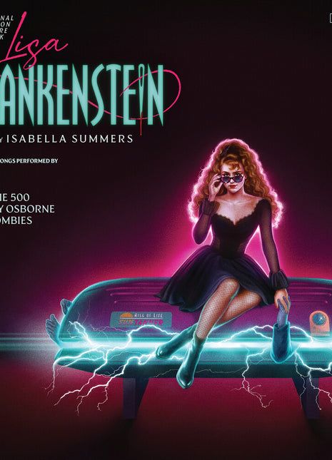 the album cover for Isabella Summers  (Colv) (Spla) - Lisa Frankenstein / O.S.T. [Colored Vinyl] (Spla)