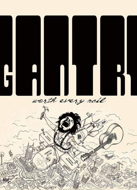 the album cover for Chris Gantry - Worth Every Nail