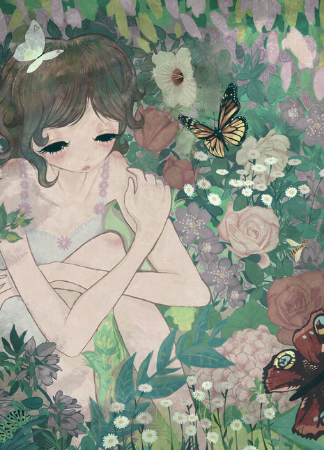 the album cover for Temachii - Flora Maniia [Indie Exclusive] [Colored Vinyl] [Indie Exclusive]