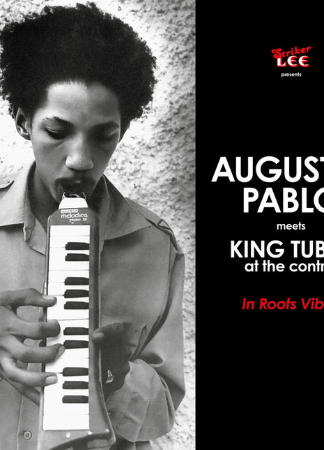 the album cover for Augustus Pablo - In Roots Vibes [Colored Vinyl] [Deluxe] [Limited Edition] (Ofgv) (Red)