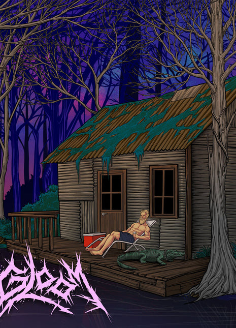 the album cover for In Gloom - Swamp Shit