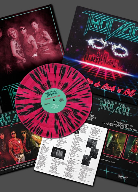 the album cover for Trovao - Prisioneiro Do Rock N Roll [Colored Vinyl] (Post)
