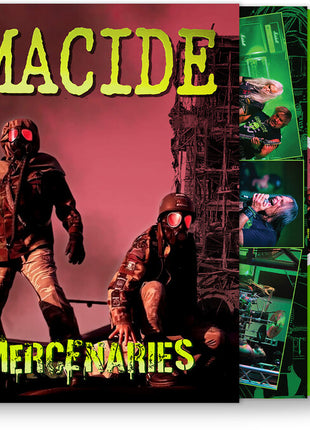 the album cover for Gammacide - Toxic Mercenaries [Colored Vinyl] [Limited Edition]