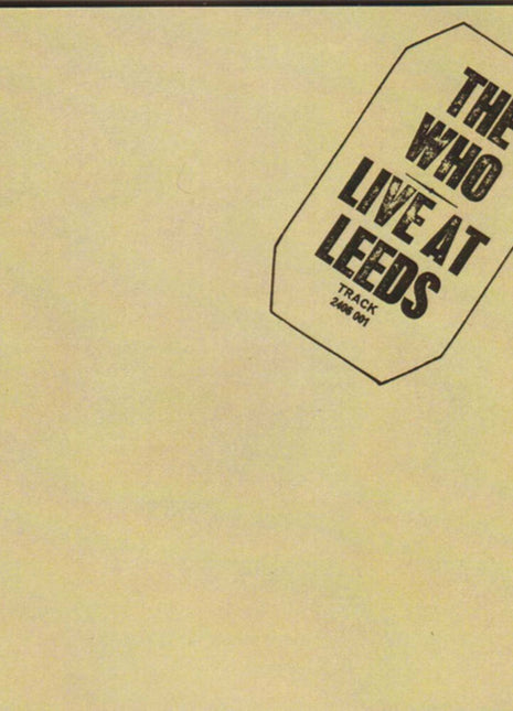 the album cover for Who - Live At Leeds