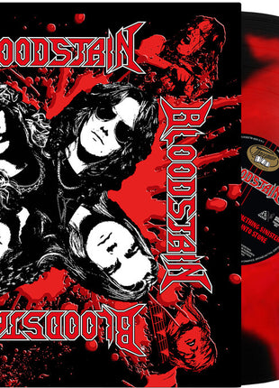 the album cover for Bloodstain - Bloodstain (Blk) [Colored Vinyl] (Red)