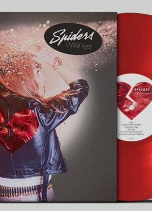 the album cover for Spiders - Crystal Eyes [Colored Vinyl] [Limited Edition] (Red)