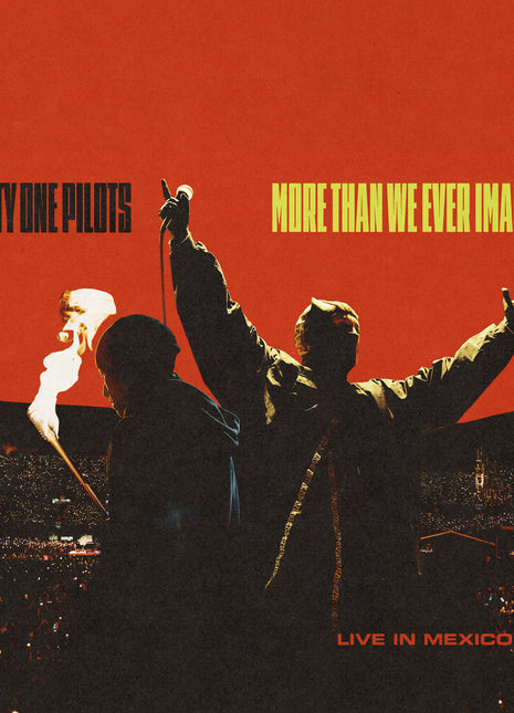 the album cover for Twenty One Pilots - More Than We Ever Imagined (Live In Mexico City)