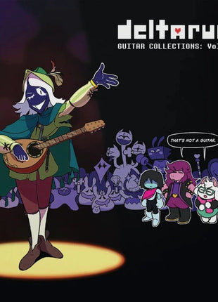 the album cover for Geoffrey Day - Deltarune Guitar Collections: Volume 1 (heal Prayer Vinyl)