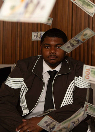 the album cover for Zacchae'us Paul - Jazz Money Vol. 2: Swingin' R&B - Olive Vinyl