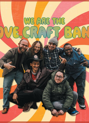 the album cover for Lovecraft Band - We Are The Lcb (Signed) - Blue Vinyl (Blue) [Colored Vinyl]